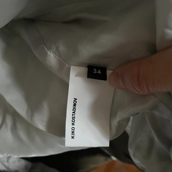 Kiko Kostadinov FW19 Zip Shirt Dress Jacket Sportswear Piece - Picture 9 of 12